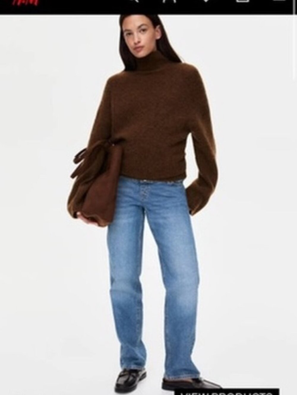 H&M MAMA Straight Jeans - Blue